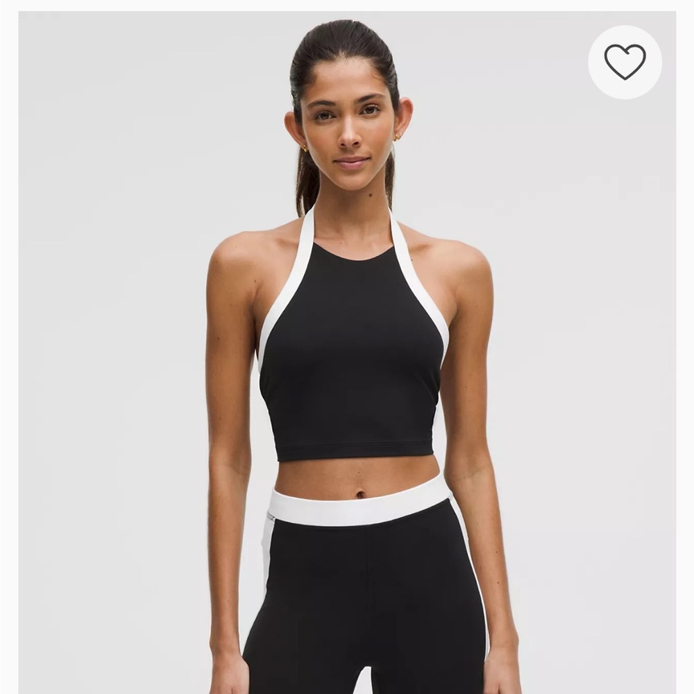 Lululemon Black and White Sports Bra Intimates
